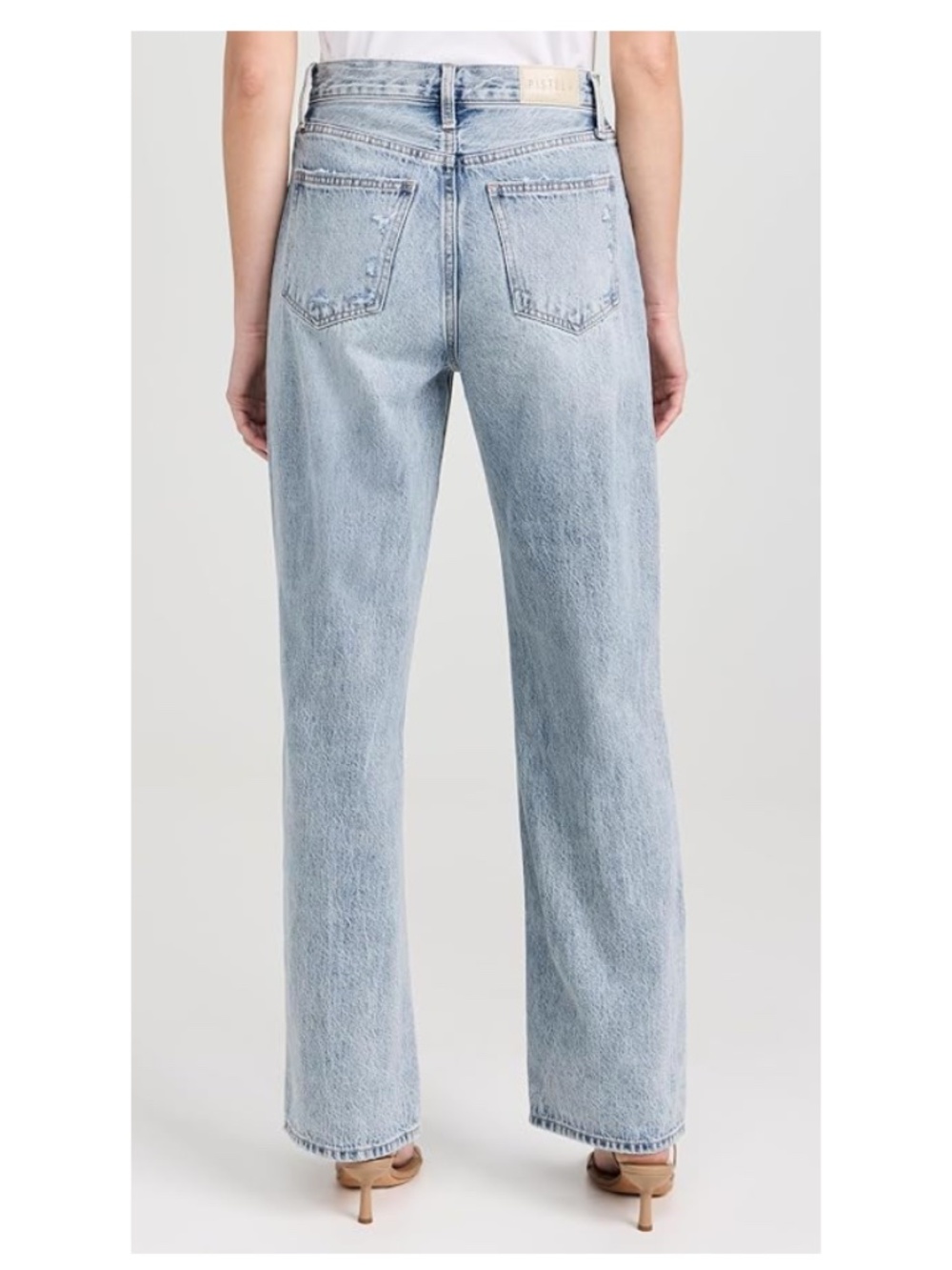 PISTOLA Relaxed Straight Leg Distressed Grayson Jeans Size 29 - Picture 2 of 16